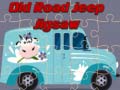 Mchezo Old Road Jeep Jigsaw