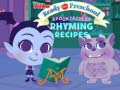 Mchezo Spooktacular Rhyming Recipes