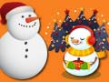 Mchezo Gravity Snowman Christmas