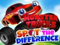 Mchezo Monster Trucks Spot the Difference