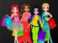 Mchezo Princesses Crazy About Black Friday