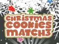 Mchezo Christmas Cookies Match 3