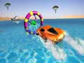 Mchezo Floating Water Surfer Car Driving: Beach Racing
