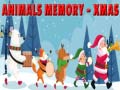 Mchezo Animals Memory - Xmas