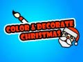 Mchezo Color & Decorate Christmas