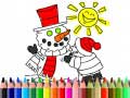 Mchezo Back To School: Winter Time Coloring