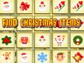 Mchezo Find Christmas Items