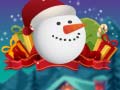 Mchezo Flappy Snowball Xmas
