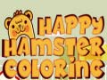 Mchezo Happy Hamster Coloring