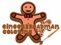 Mchezo Gingerbreadman Coloring