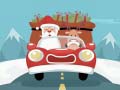 Mchezo Santa Giving Presents Jigsaw