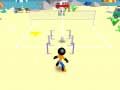 Mchezo Stickman Beach Volleyball
