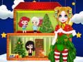 Mchezo Christmas Puppet Princess House