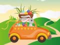 Mchezo Bunnies Driving Cars Match 3