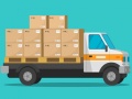 Mchezo Food and Delivery Trucks Jigsaw