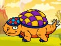 Mchezo Ice Age Funny Dinosaurs Coloring