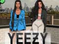 Mchezo Yeezy Sisters Fashion