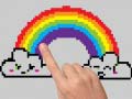 Mchezo Pixel Coloring