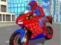 Mchezo Hero Stunt Spider Bike Simulator 3d 2