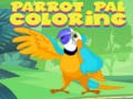 Mchezo Parrot Pal Coloring