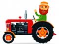 Mchezo Cartoon Farm Traktors