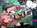 Mchezo Piggy Soldier Super Adventure