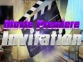 Mchezo Movie Premiere invitation