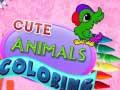 Mchezo Cute Animals Coloring