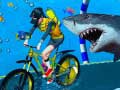 Mchezo Under Water Bicycle Racing