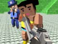 Mchezo GunGame shooting warfare: blocky gangster