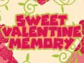 Mchezo Sweet Valentine Memory