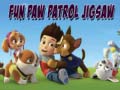 Mchezo Fun Paw Patrol Jigsaw