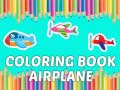 Mchezo Coloring Book Airplane