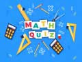 Mchezo Math Quiz Game