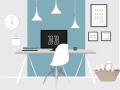 Mchezo Work Desk Difference