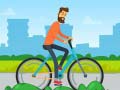 Mchezo Family Bike Ride in Park Match 3