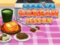 Mchezo Cooking Korean Lesson