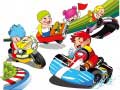 Mchezo Cartoon Kart Puzzle
