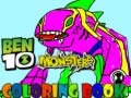 Mchezo Ben10 Monsters Coloring book