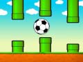 Mchezo Flappy Soccer Ball