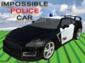 Mchezo Impossible Police Car