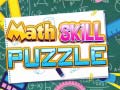 Mchezo Math Skill Puzzle