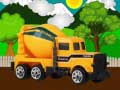 Mchezo Construction Vehicles Jigsaw