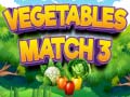 Mchezo Vegetables match 3