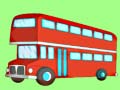 Mchezo Cartoon Bus Puzzle