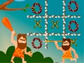 Mchezo Tic Tac Toe Stone Age
