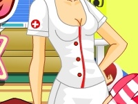 Mchezo Nurse kissing