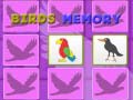 Mchezo Kids Memory With Birds