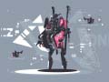 Mchezo Alien Robot Warrior Hidden