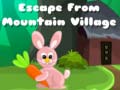 Mchezo Escape from Mountain Village